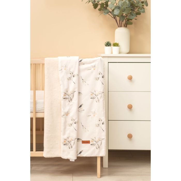 Beebi tekk "Silky" 100x80 cm with Olive