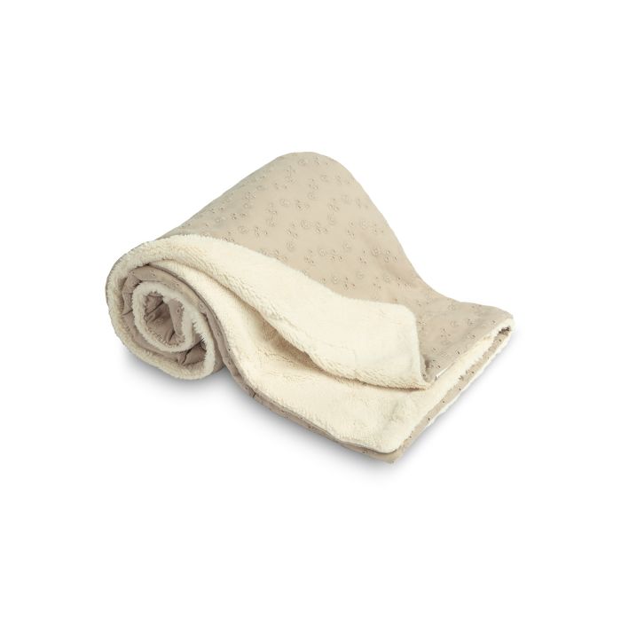 Beebi tekk "Silky ornament" 100x80 cm beige