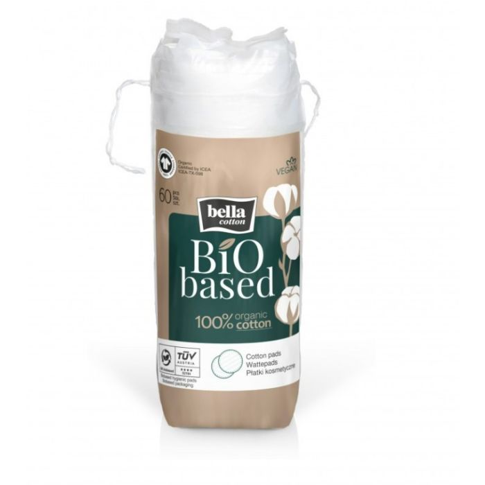 Kosmeetilised vatilapid imikule Bella ORGANIC BIO 60tk 