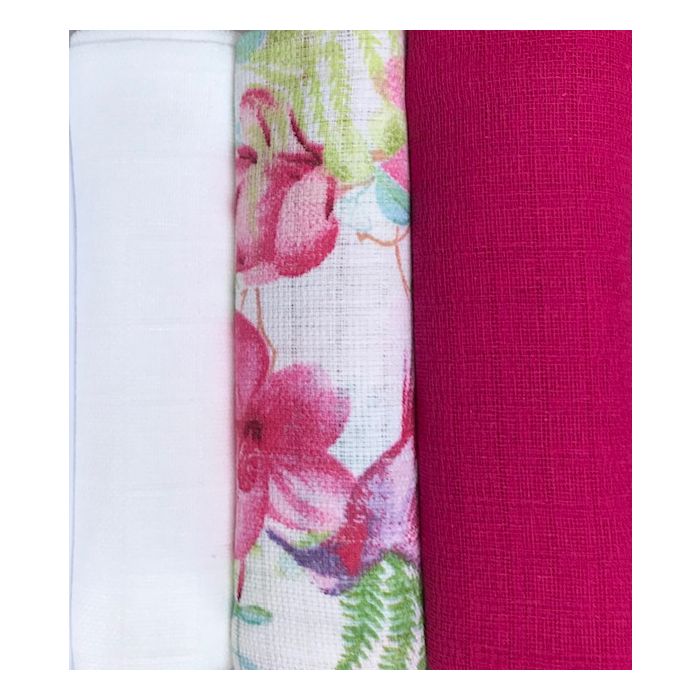 Puuvillaste mähkmete komplekt, 3 tükki, "Colibri"