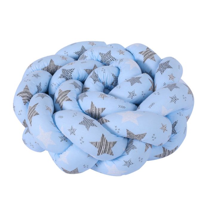 Voodipehmendus beebile 210 cm "Galaxy blue"