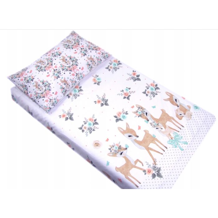 Beebi voodipesukomplektid  100x135 "Bembi" valge