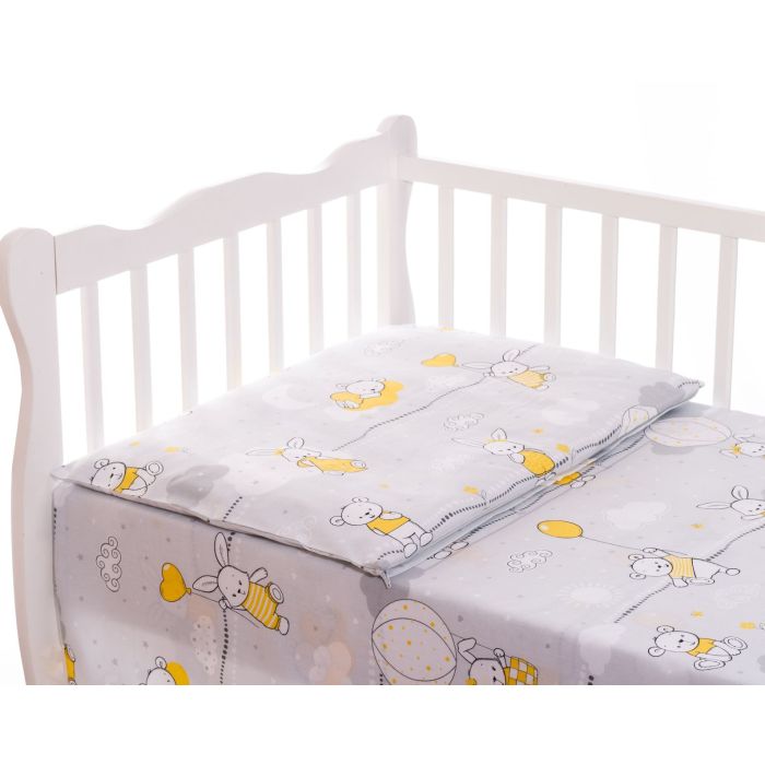 Beebi voodipesu 100x135 "Bunny&Balloons" 