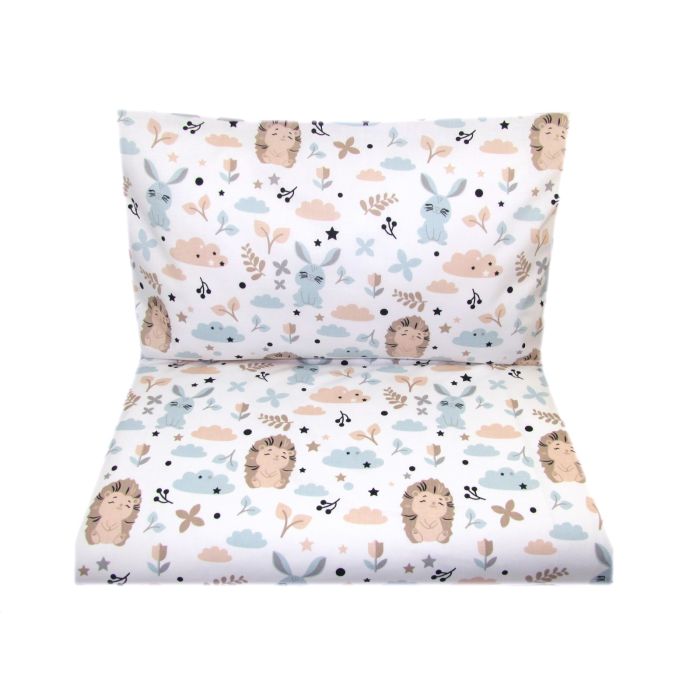 Beebi voodipesukomplektid  100x135 "Bunny & Hedgehog"  