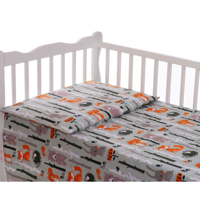 Beebi voodipesu 100x135 "Forest life" 