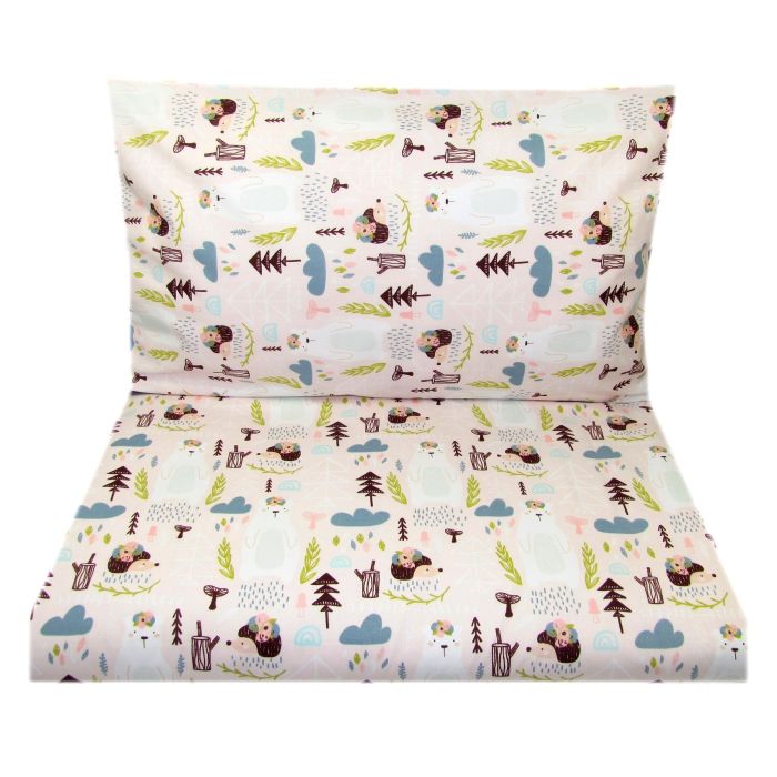 Beebi voodipesukomplektid  100x135 "Hedgehog"  