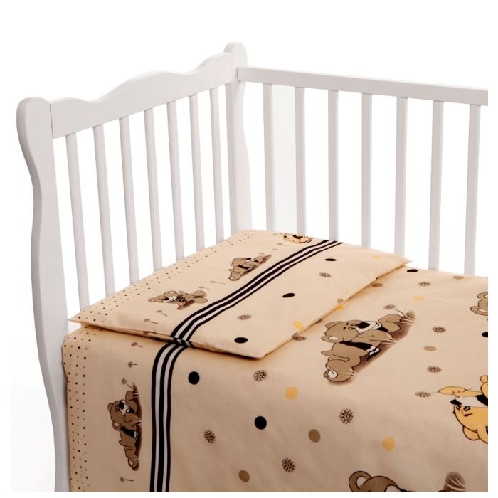 Beebi voodipesukomplektid  100x135 "Bears" 