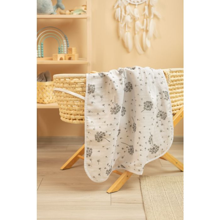 Musliin beebitekk "Light fly" 80x100 cm 