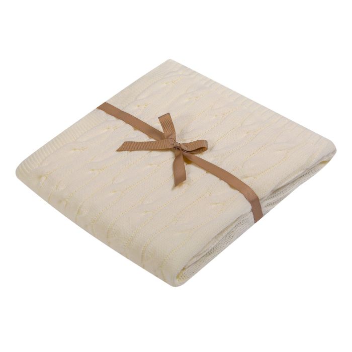 Beebi tekk  "Natural" 80x90 beež