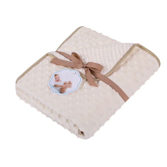 Kahepoolne beebitekk "Double" 80x90 beež