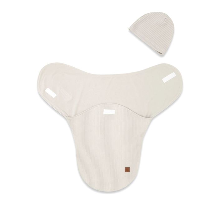 Beebi mähkimiskott "Leo" interlock soft beige