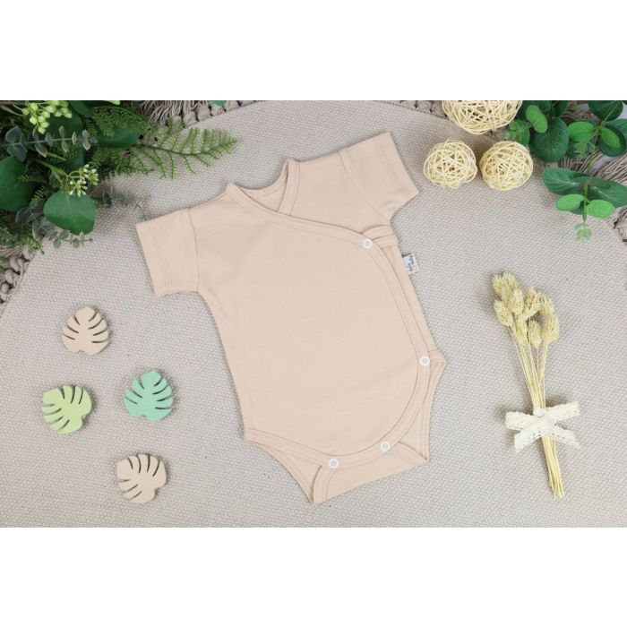 Beebi bodid lühikeste varrukatega "One" beige