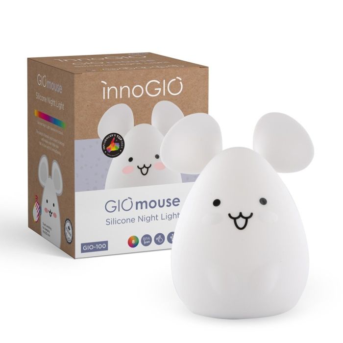 InnoGiO naktinė lempa pėlytė GIOmouse GIO-100