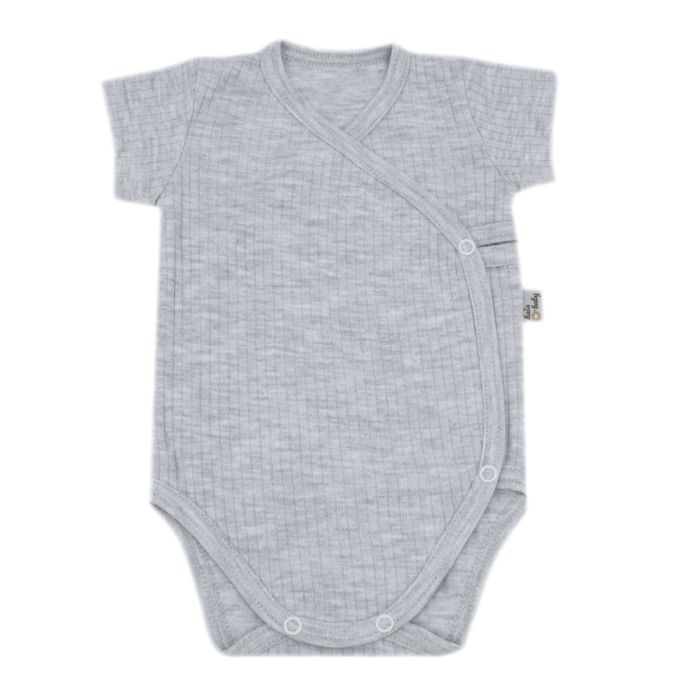 Beebi bodi lühikeste varrukatega "Kos" grey