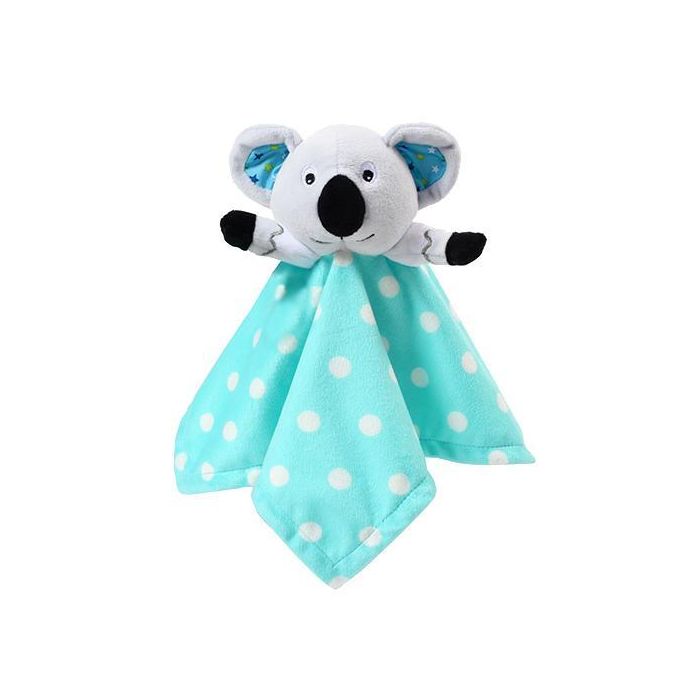 Babyono dvipusis pledas mėlyna koala su mygduku, 1412/03