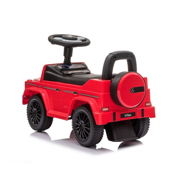 Babyono mašinėlė stumdoma G klasės Mercedes balta 1904