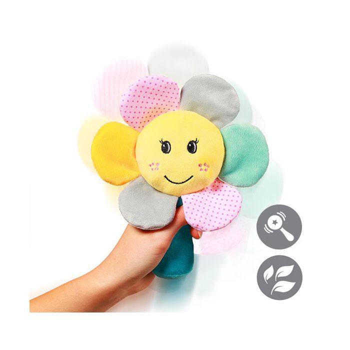 BabyOno minkštas barškutis gėlytė, 609