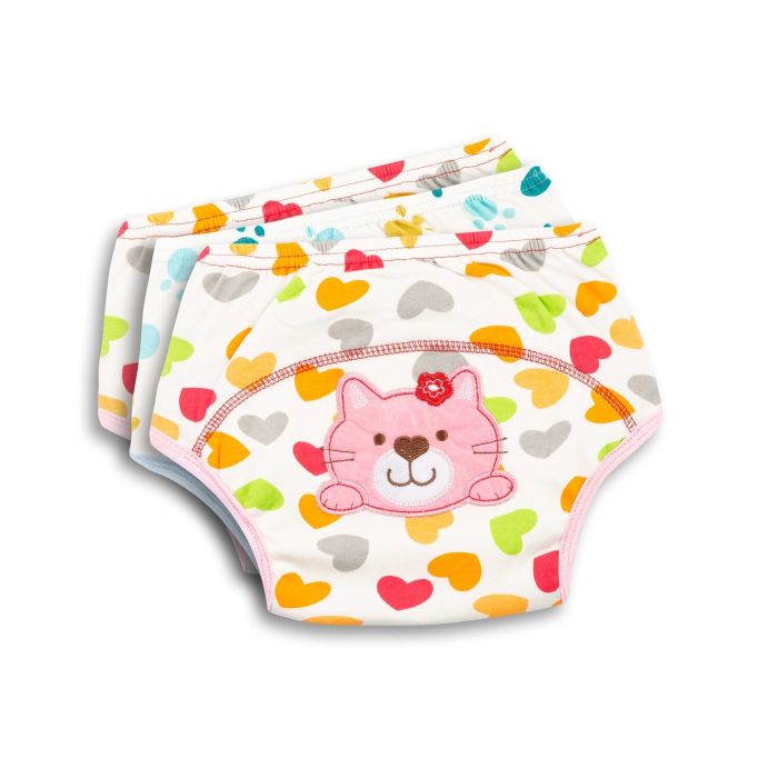 Sensillo kelnaitės atprastukės širdelės 3 vnt 09956