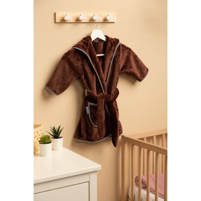 Beebide hommikumantel "Bear brown" 