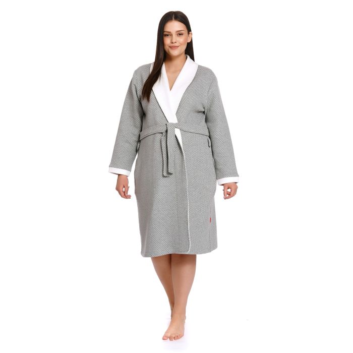 Hommikumantel naistele  "Comfort +" dark grey