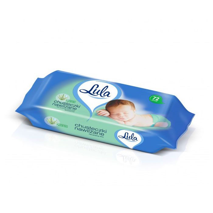 Niisked salvrätikud LULA aaloega, 72 tk