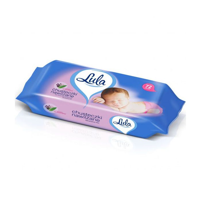 Niisked salvrätikud LULA alantoiiniga, 72 tk