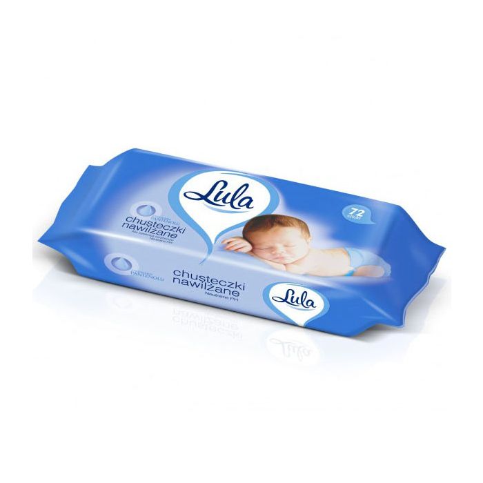 Niisked salvrätikud LULA pantenooliga, 72 tk