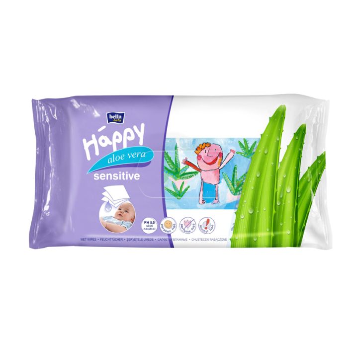 Bella drėgnos servetėlės su alaviju 