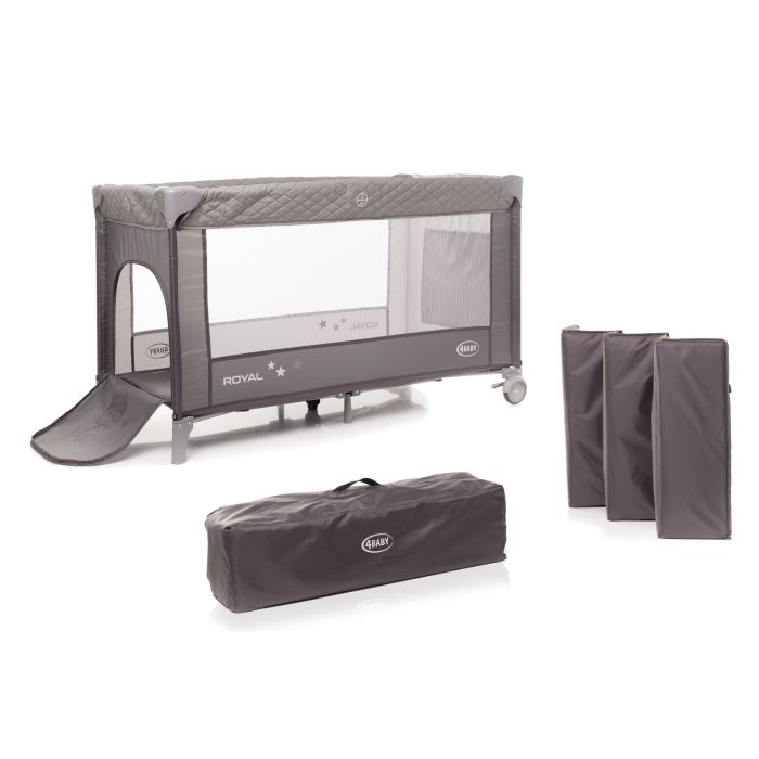 4Baby maniežas ROYAL pilkas