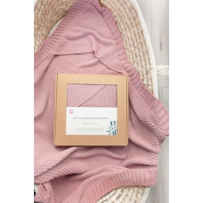 Megztas bambukinis pledukas kūdikiui 