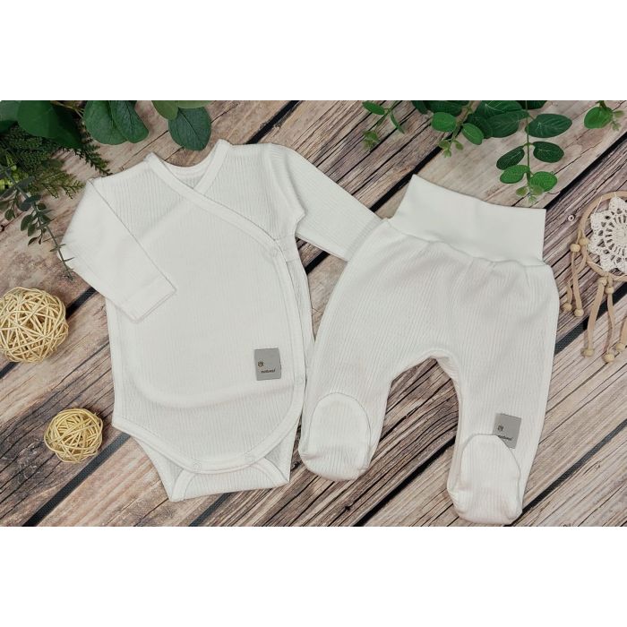 Beebiriided 2 osaline  "Natural ecru" 