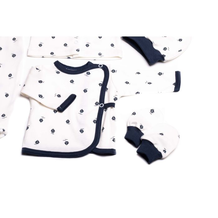 Komplekt vastsündinule 5-e osaline "Marine" 