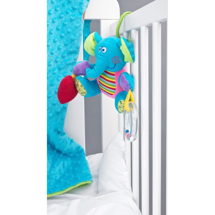 Pehme hariv mänguasi "Elevant" koos värina funktsiooniga