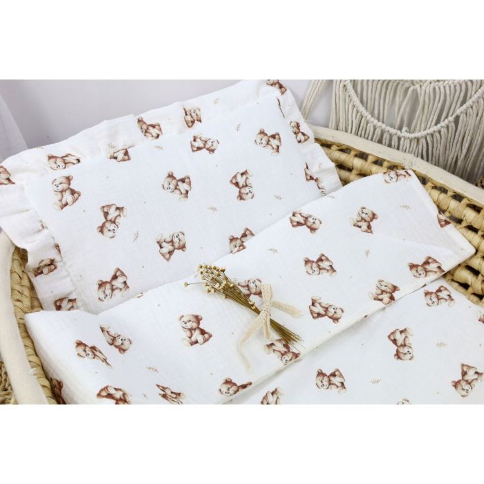 Musliinist beebitekk "Dreaming bear" ja padi 