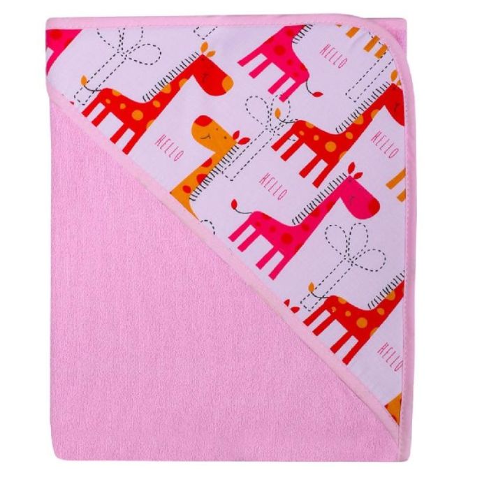 Kapuutsiga vannilina "Sophie" 80x80 cm "frotte" 