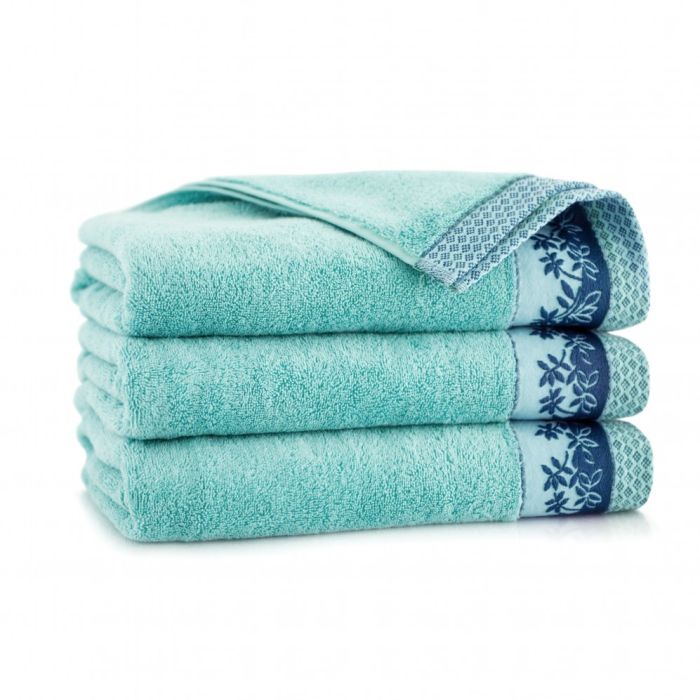 Rätik (Egiptuse puuvill) "Ustica" 70x140 cm türkiissinine