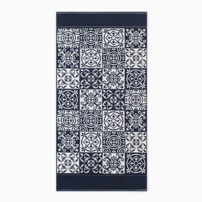 Rätik "Nicola" 70x140 cm sinine