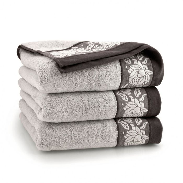 Rätik "Romantic" 70x140 cm pruun