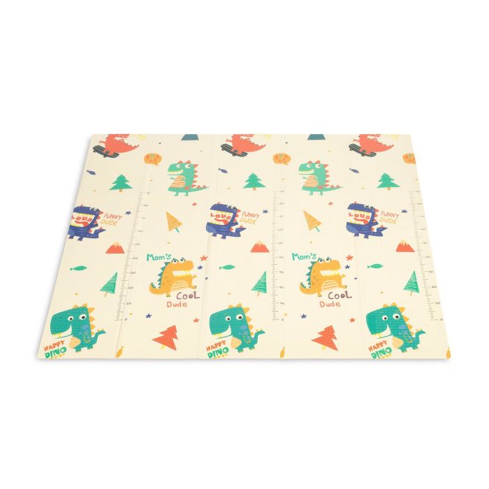 Kahepoolne mängumatt beebidele "CARS" 200 x 180 cm