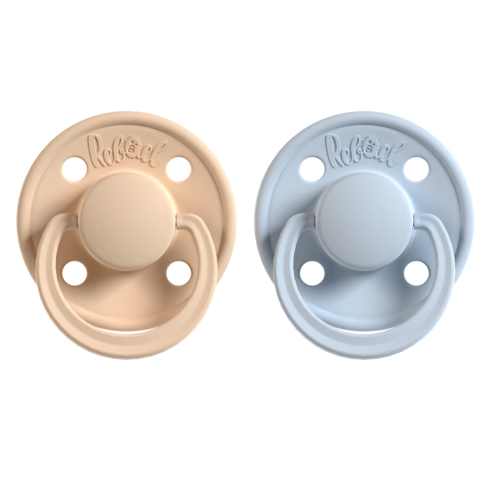 Rebael čiulptukai mono kreminis mėlynas 2vnt dydis 1