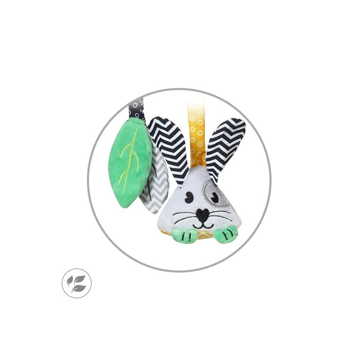 Babyono žaislas vežimėlio auto kėdutės peliukas braškė 798