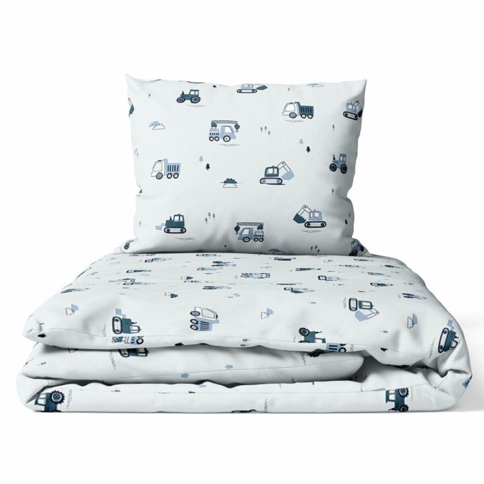 Ankras patalynė 2 d 135/100 40/60 ekskavatorius mėlyna