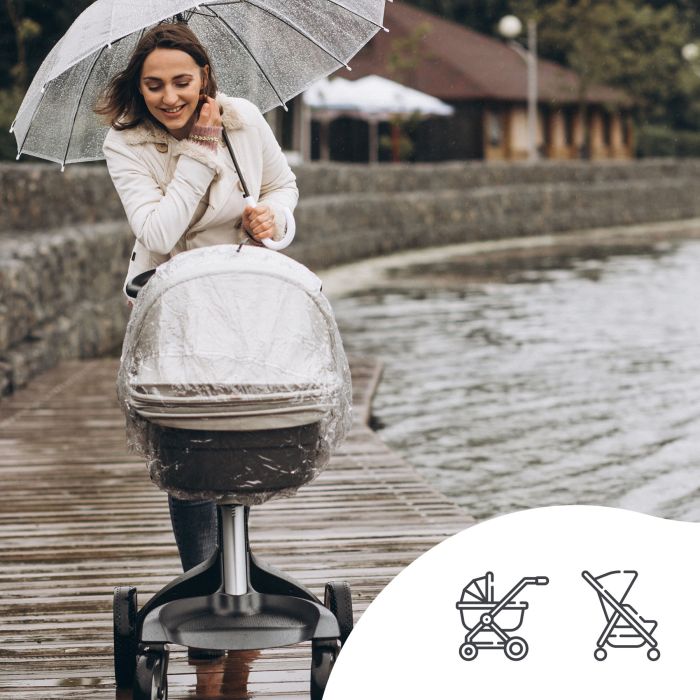 SIPO apsauga nuo lietaus vežimėliui SCA-07