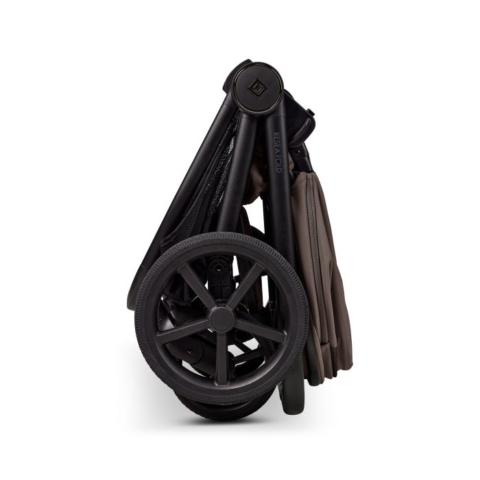 Moon vežimėlis universalus susilankstantis lopšys  2/1 Resea fold rudas