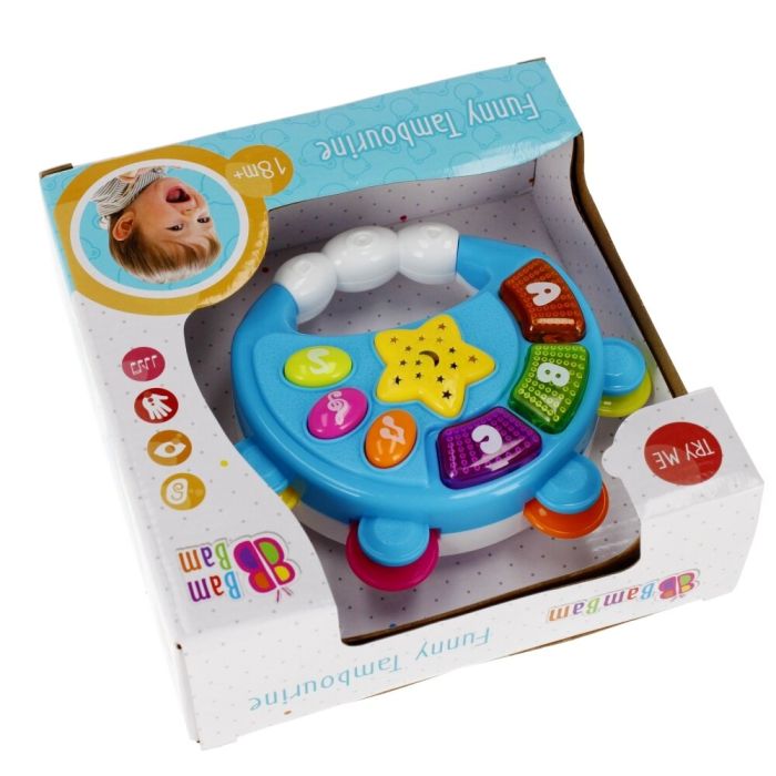 BamBam linksmas tambūrinas 515006