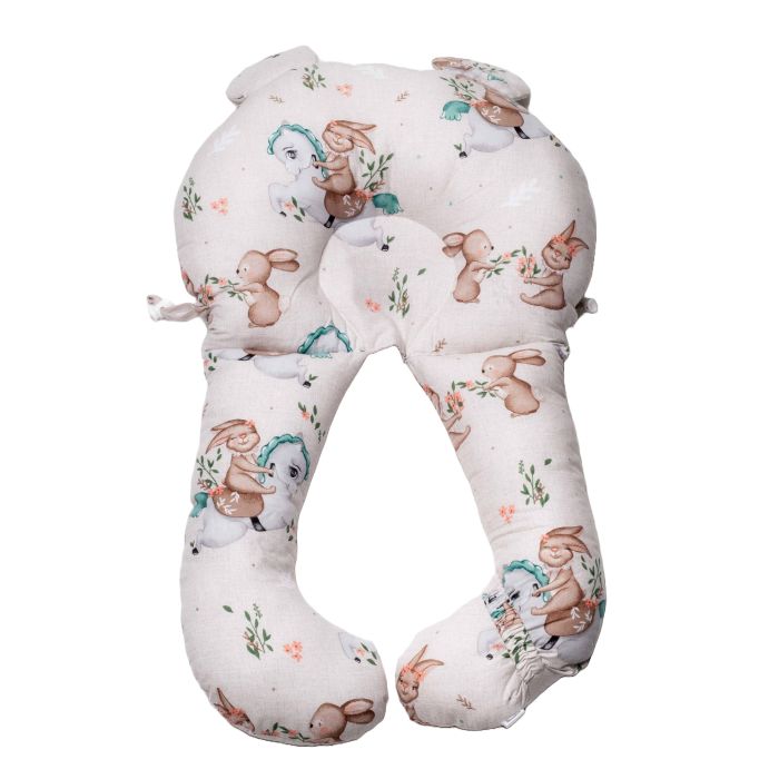 Ergonoomiline padi beebile - kookon (beebipesa) 45x70cm "Comfort" Unicorns