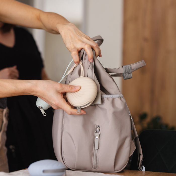 Babyono dėžutė čiulptukui silikoninė mėlyna 1569/01