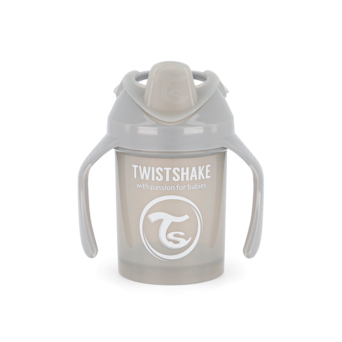 Twistshake puodelis mini pilkas nuo 4mėn 230 ml 78272