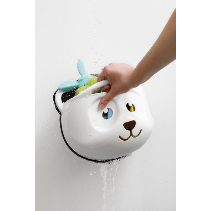 Maltex laikiklis vonios žaislams Panda juodas  baltas 6205_98