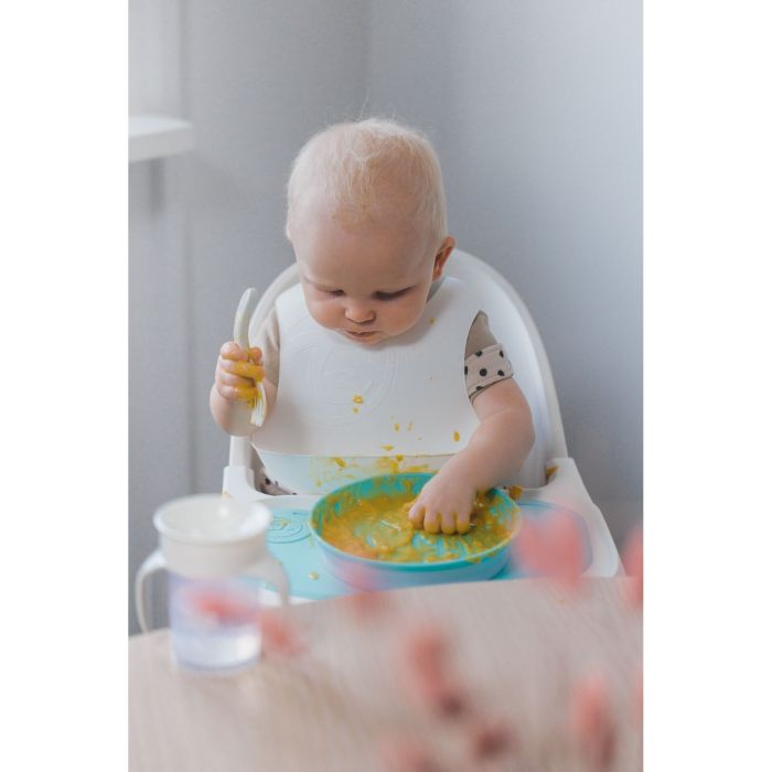 Twistshake įrankiai peilis šakutė šaukštelis nuo 6mėn balti 78207